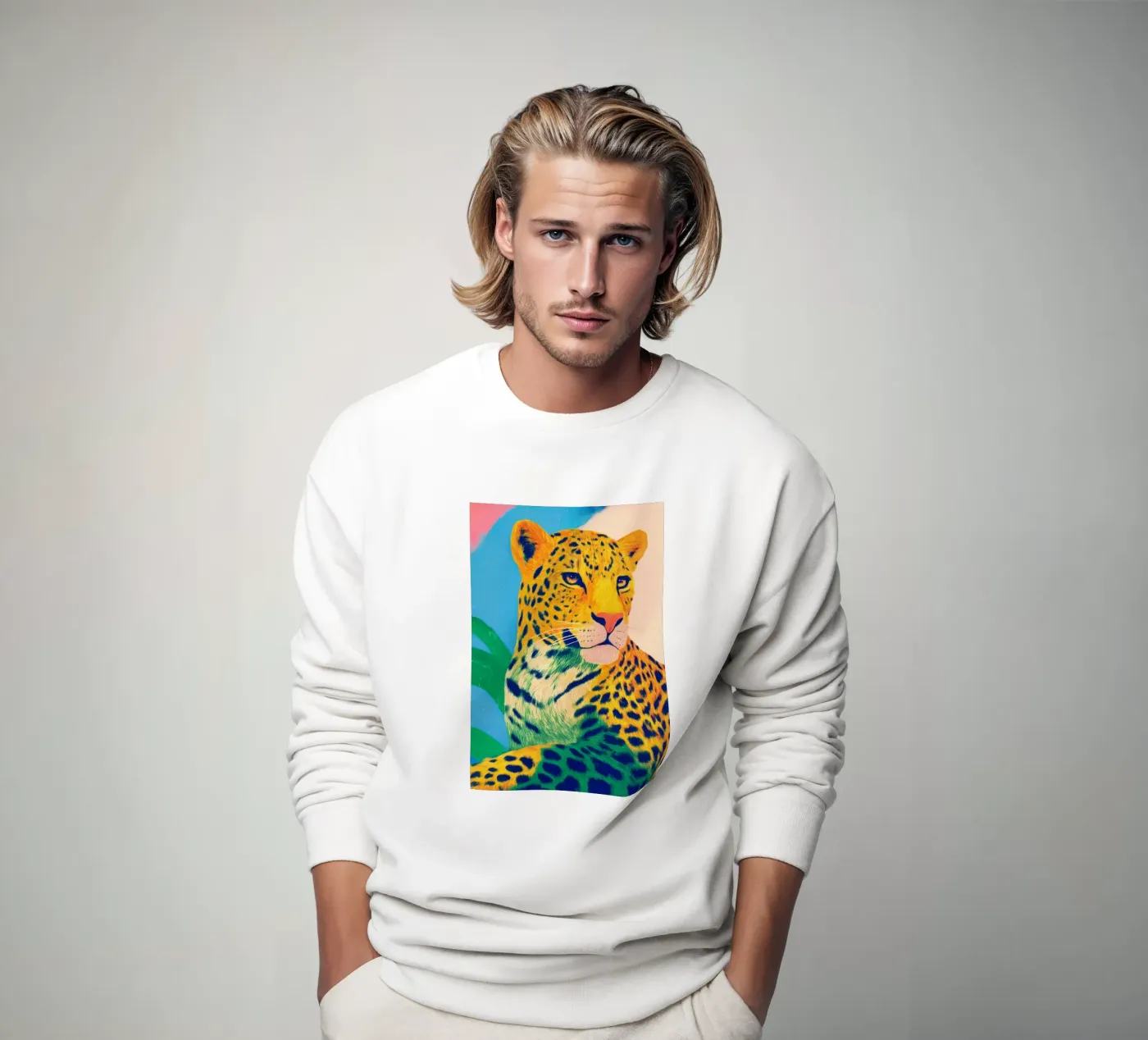 Leopard pride felpa da Carina Pop & Pastell