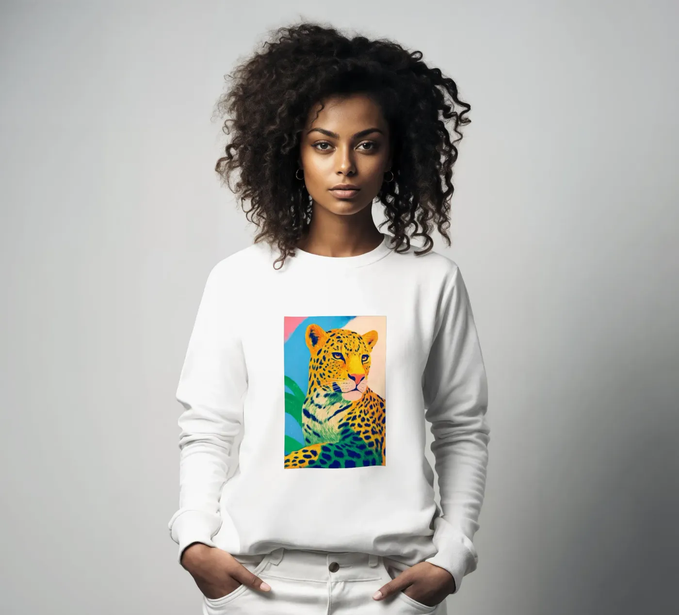 Leopard pride felpa da Carina Pop & Pastell