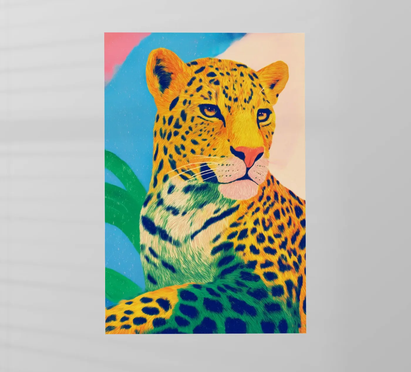 Leopard pride backlit film by Carina Pop & Pastell