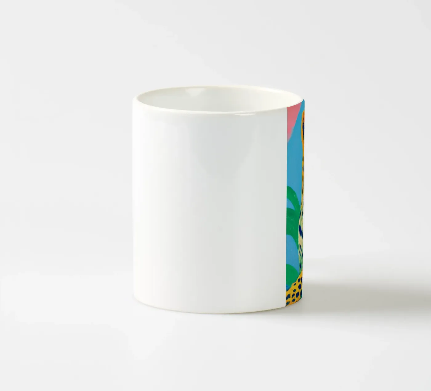 Orgoglio leopardiano tazza in ceramica da Carina Pop & Pastell