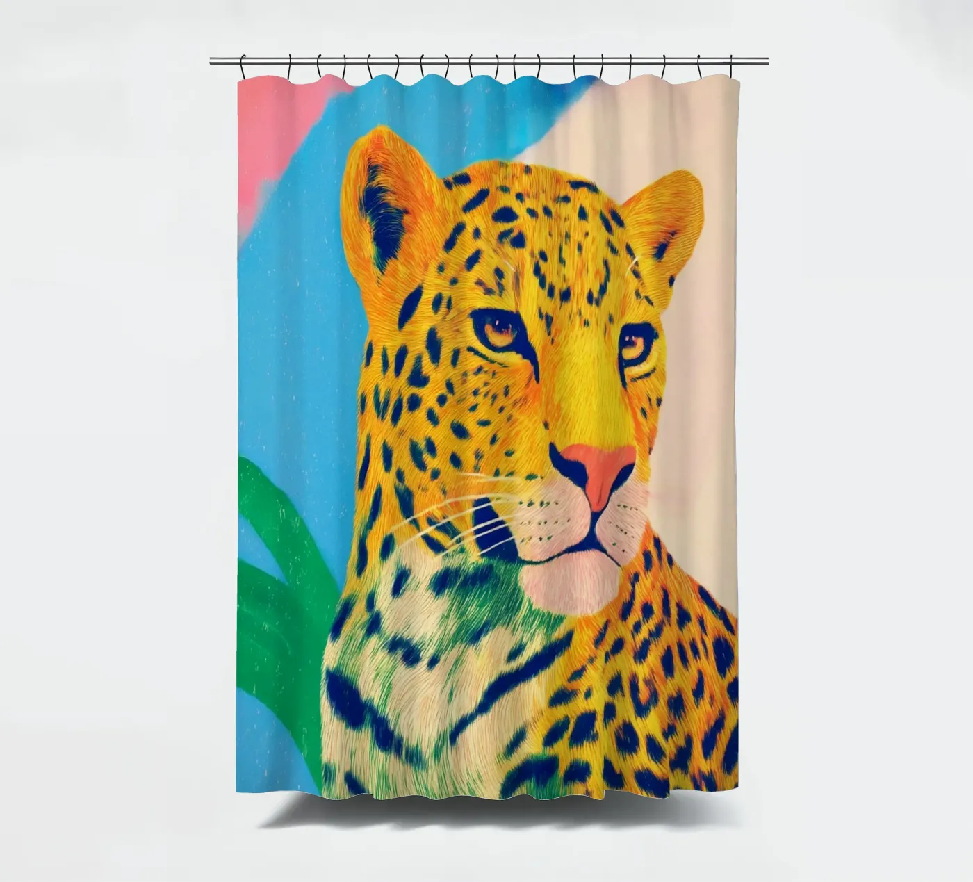 Fierté des léopards rideau de douche de Carina Pop & Pastell