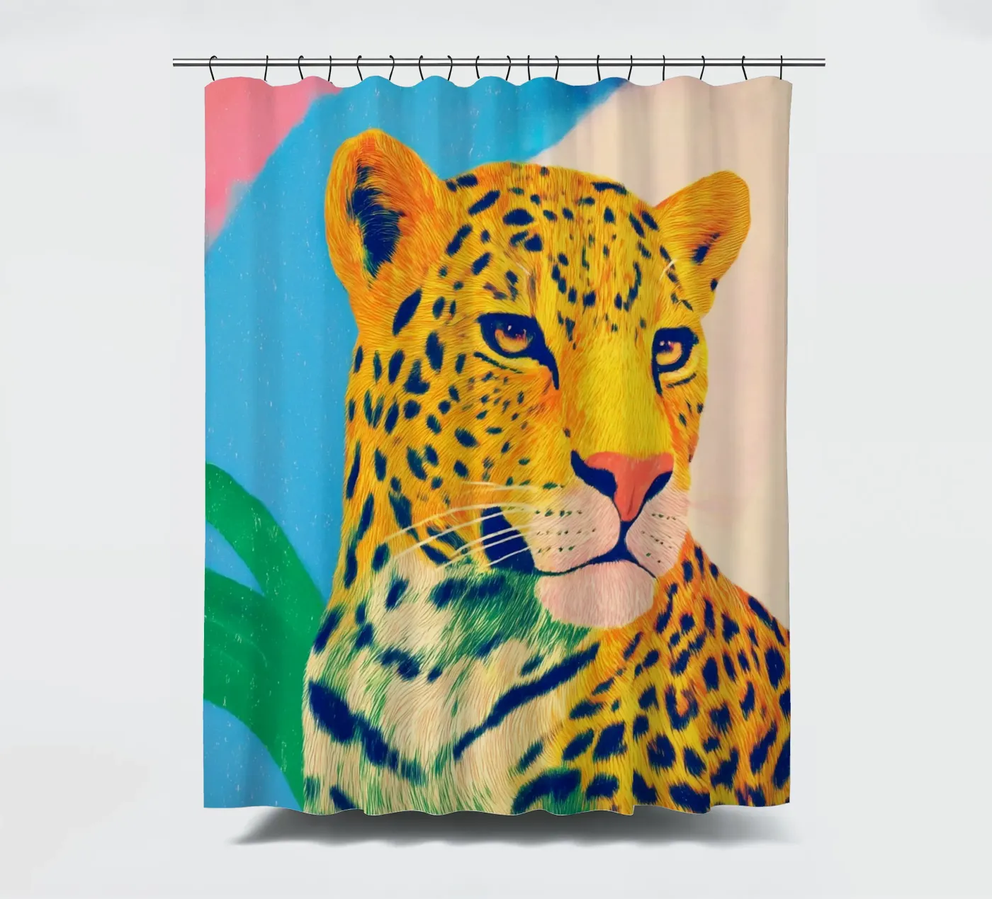 Fierté des léopards rideau de douche de Carina Pop & Pastell