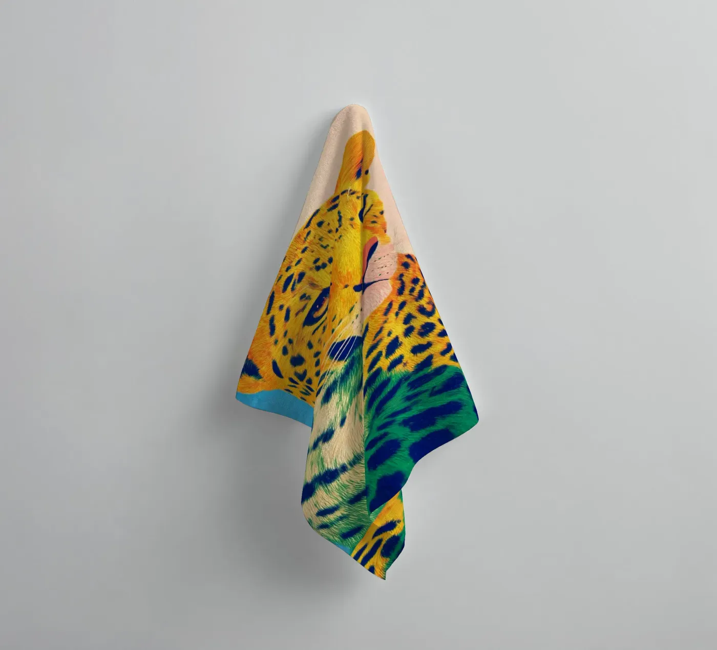 Leopardenrudel Handtuch von Carina Pop & Pastell