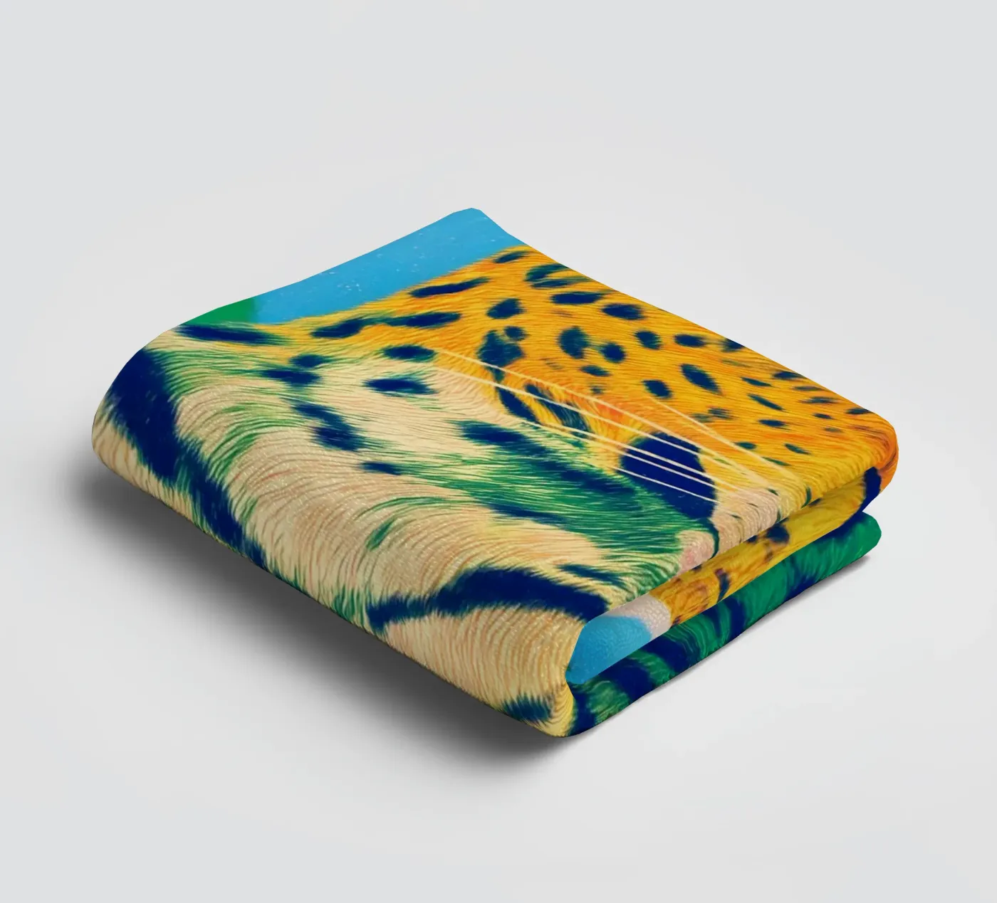 Leopardenrudel Handtuch von Carina Pop & Pastell