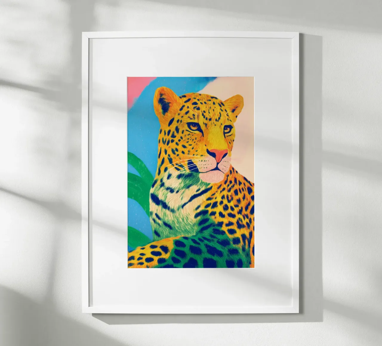 Leopard pride poster by Carina Pop & Pastell