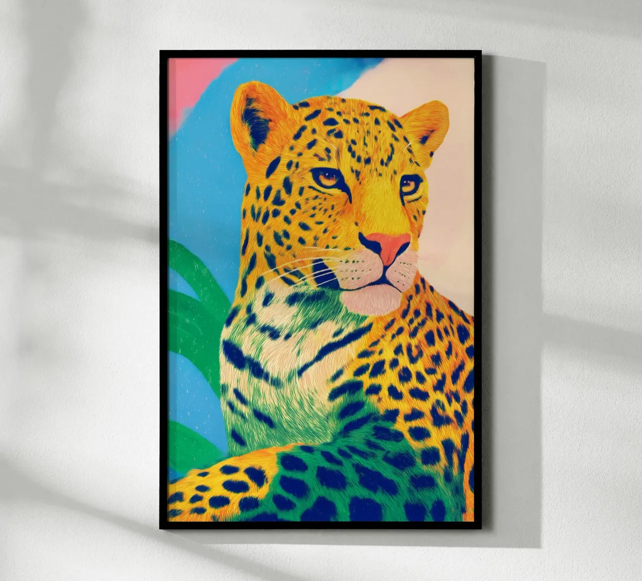 Leopard pride poster by Carina Pop & Pastell
