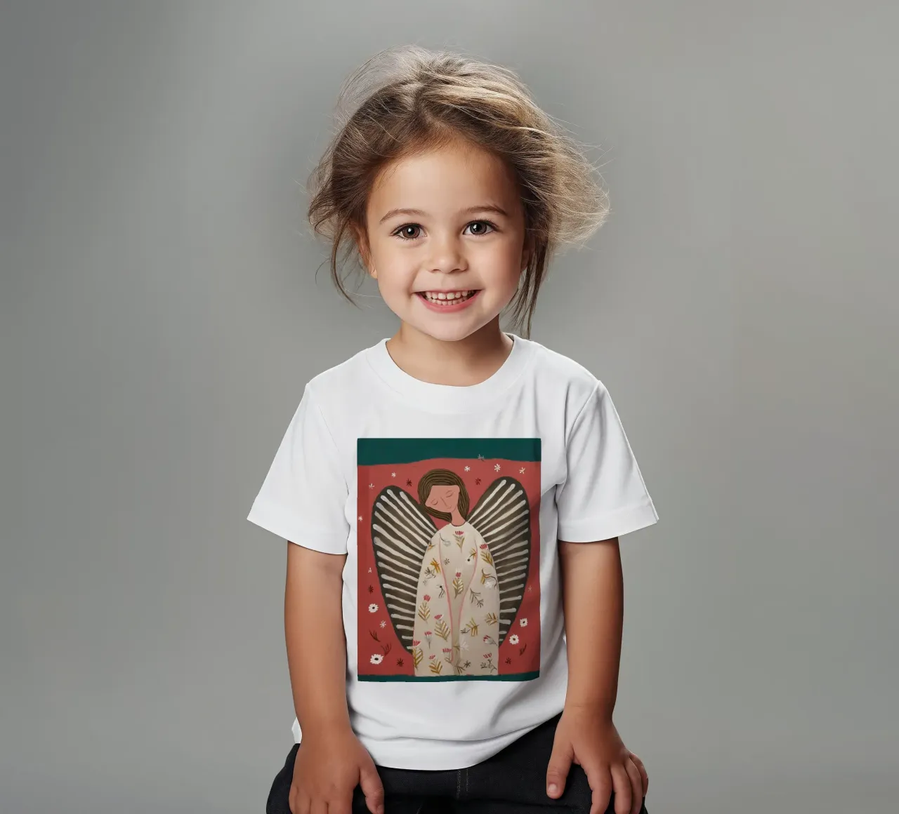 Angelo custode t-shirt bambini da Sienna Atelier