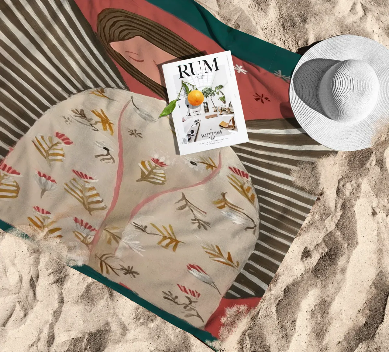 Angelo custode telo mare da Sienna Atelier