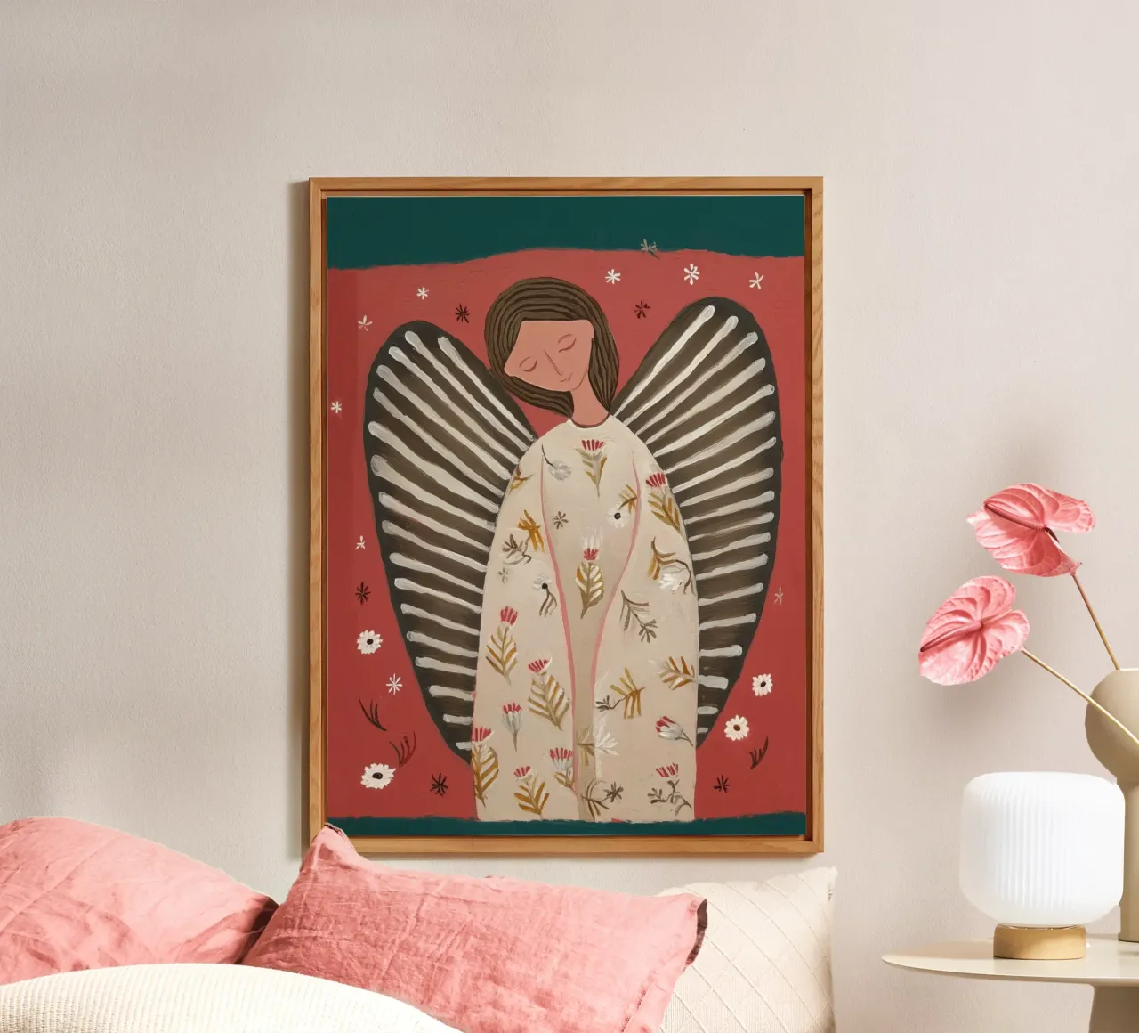 Angelo custode pannello forex da Sienna Atelier