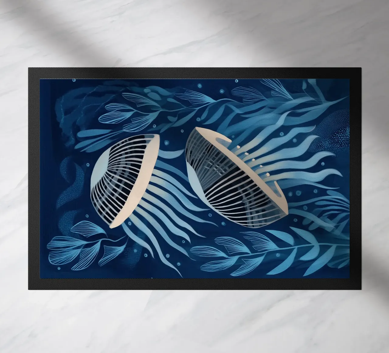 Jellyfish deurmat van Sienna Atelier