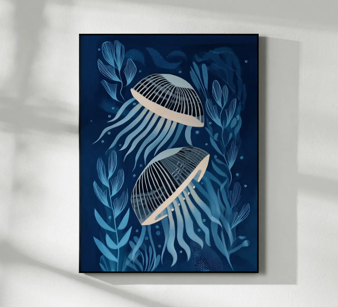 Jellyfish acrylic glass by Sienna Atelier