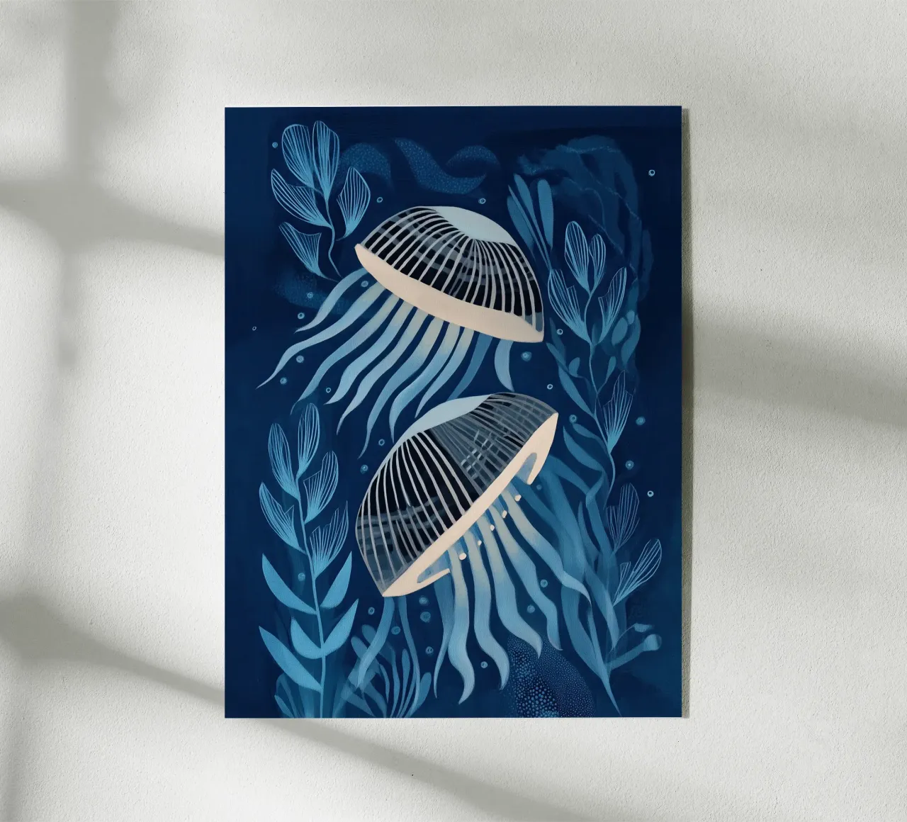 Jellyfish acrylic glass by Sienna Atelier