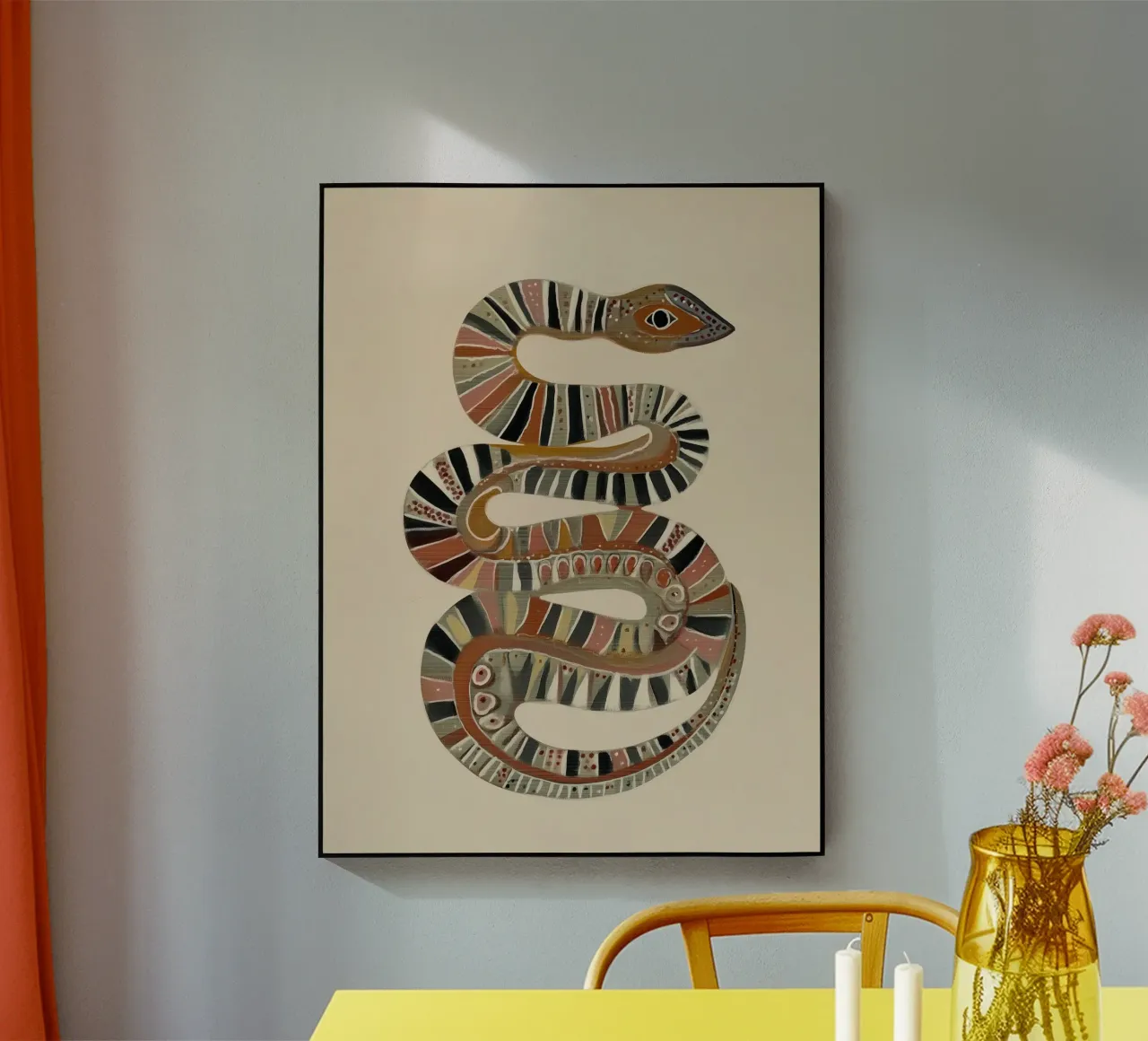 De slang acryl van Sienna Atelier