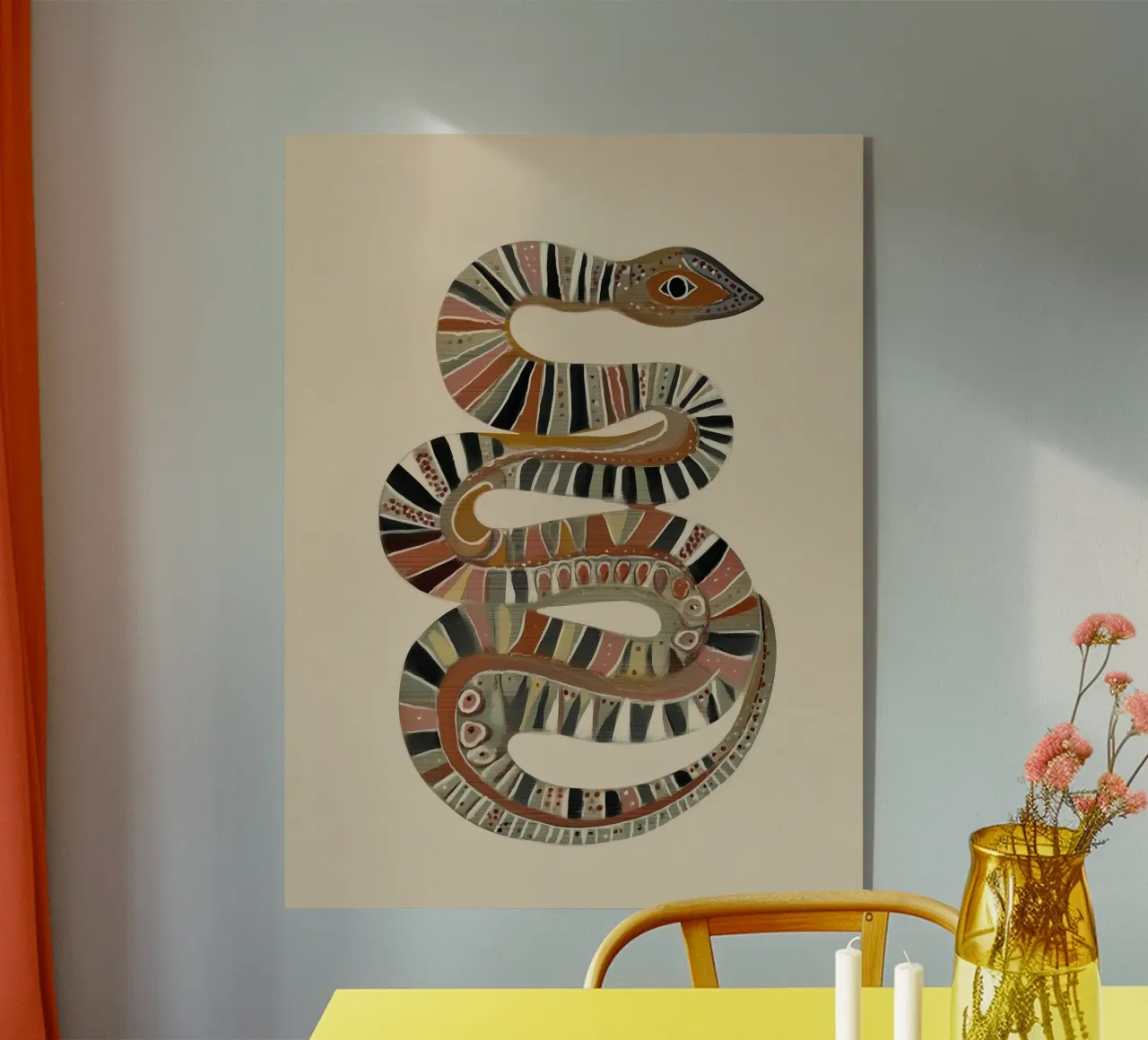 De slang acryl van Sienna Atelier