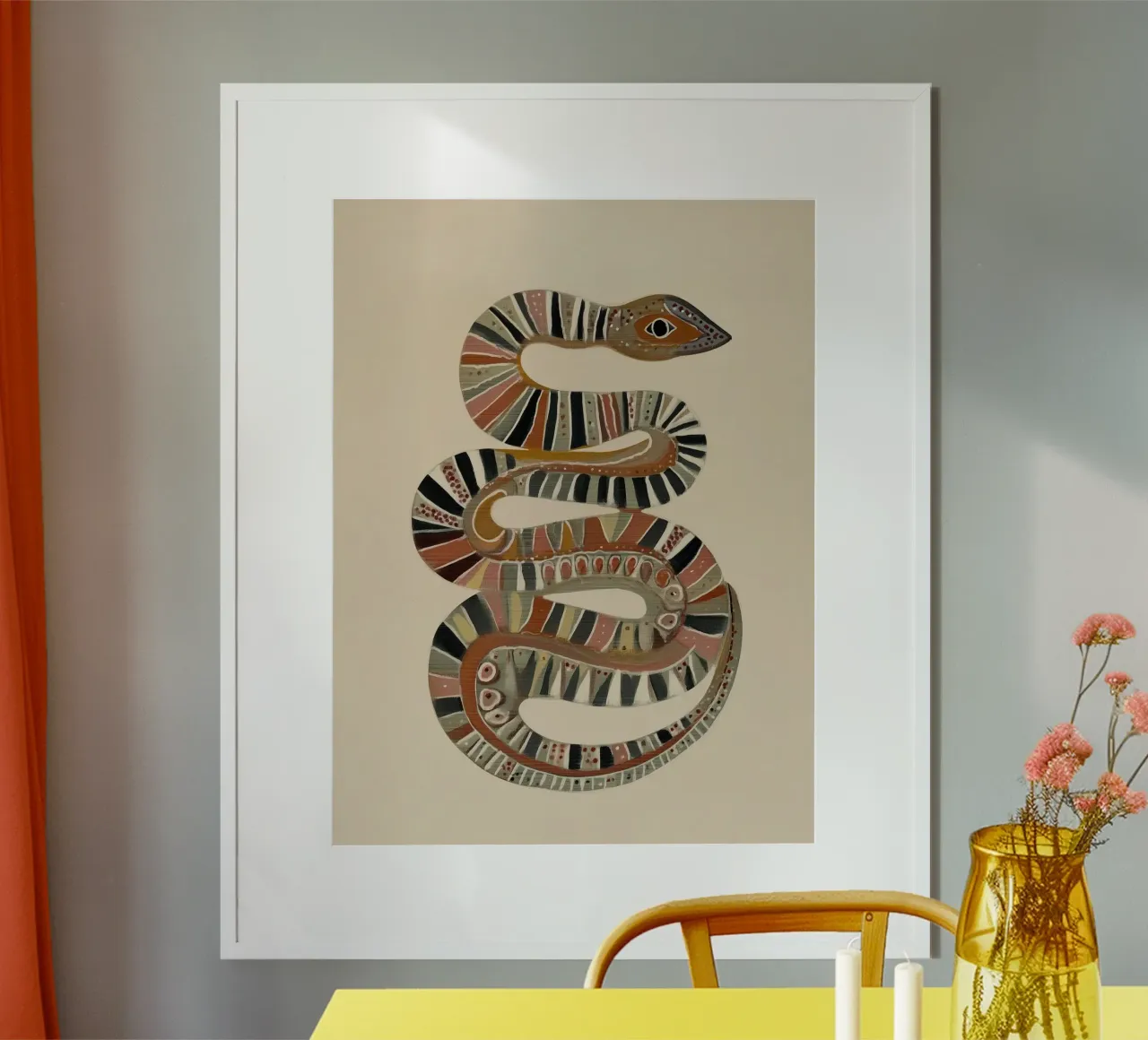 Il serpente poster da Sienna Atelier