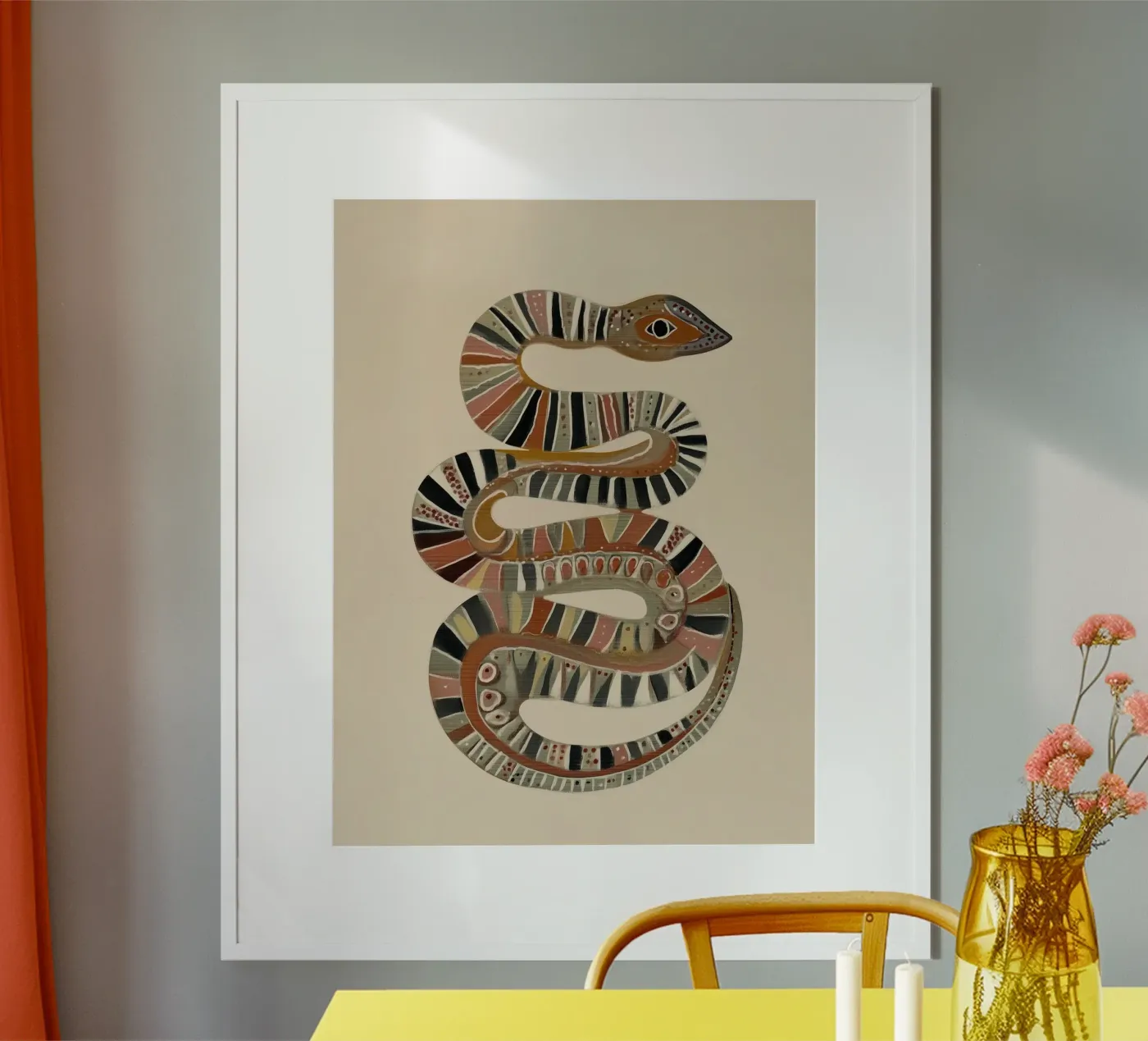 The Snake poster by Sienna Atelier