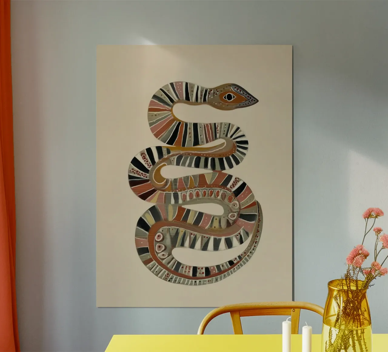 Il serpente poster da Sienna Atelier