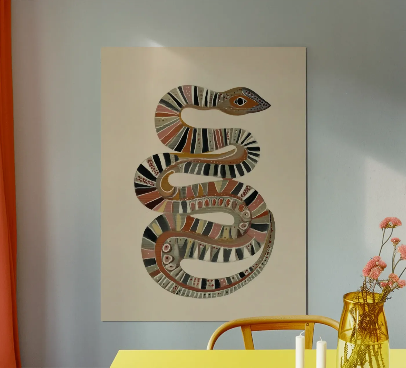 The Snake poster by Sienna Atelier