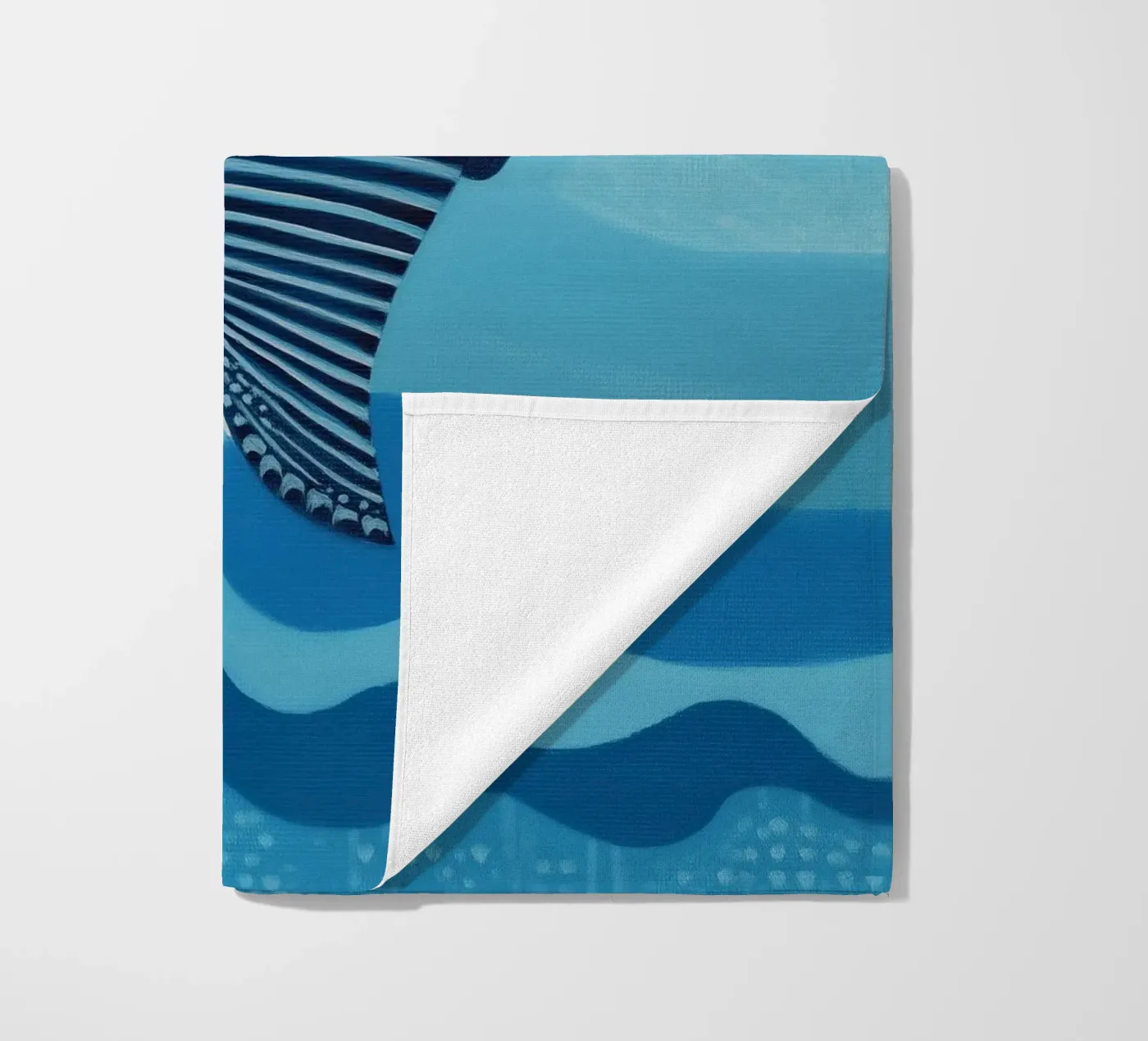 Manta blu telo mare da Sienna Atelier