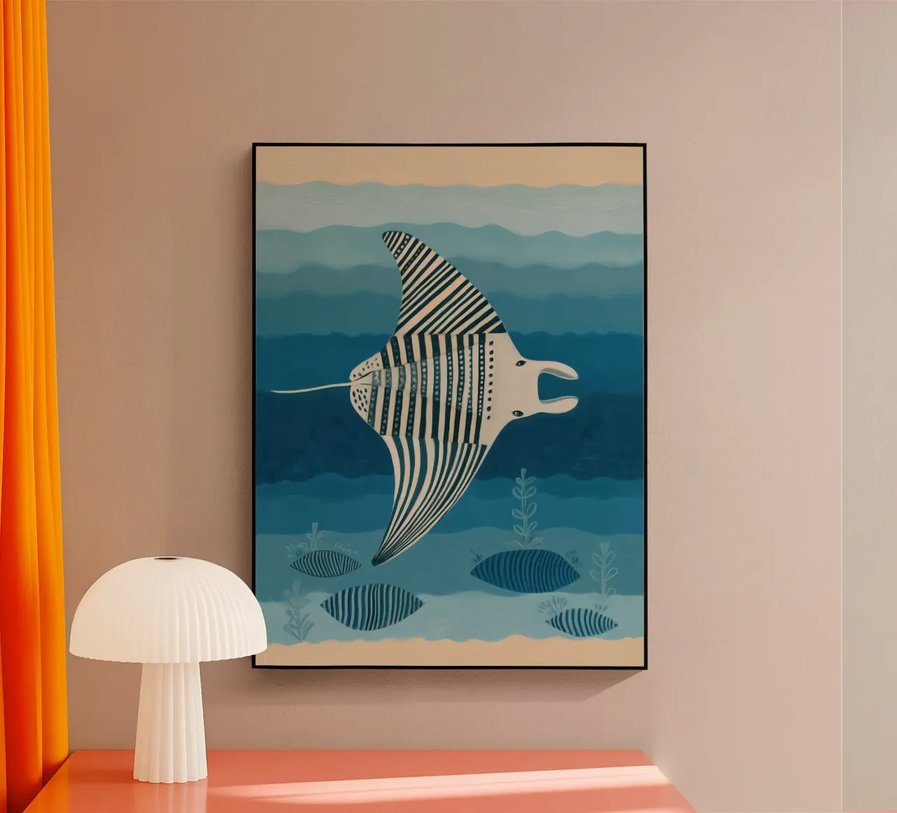 Manta Ray plexiglass da Sienna Atelier