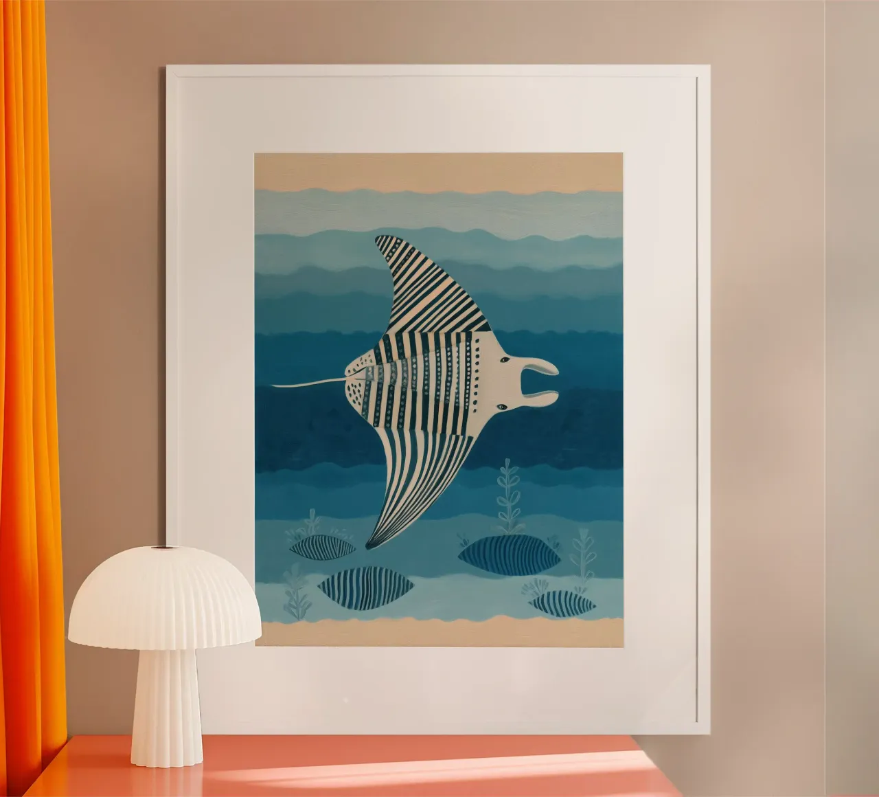 Mantarochen Poster von Sienna Atelier