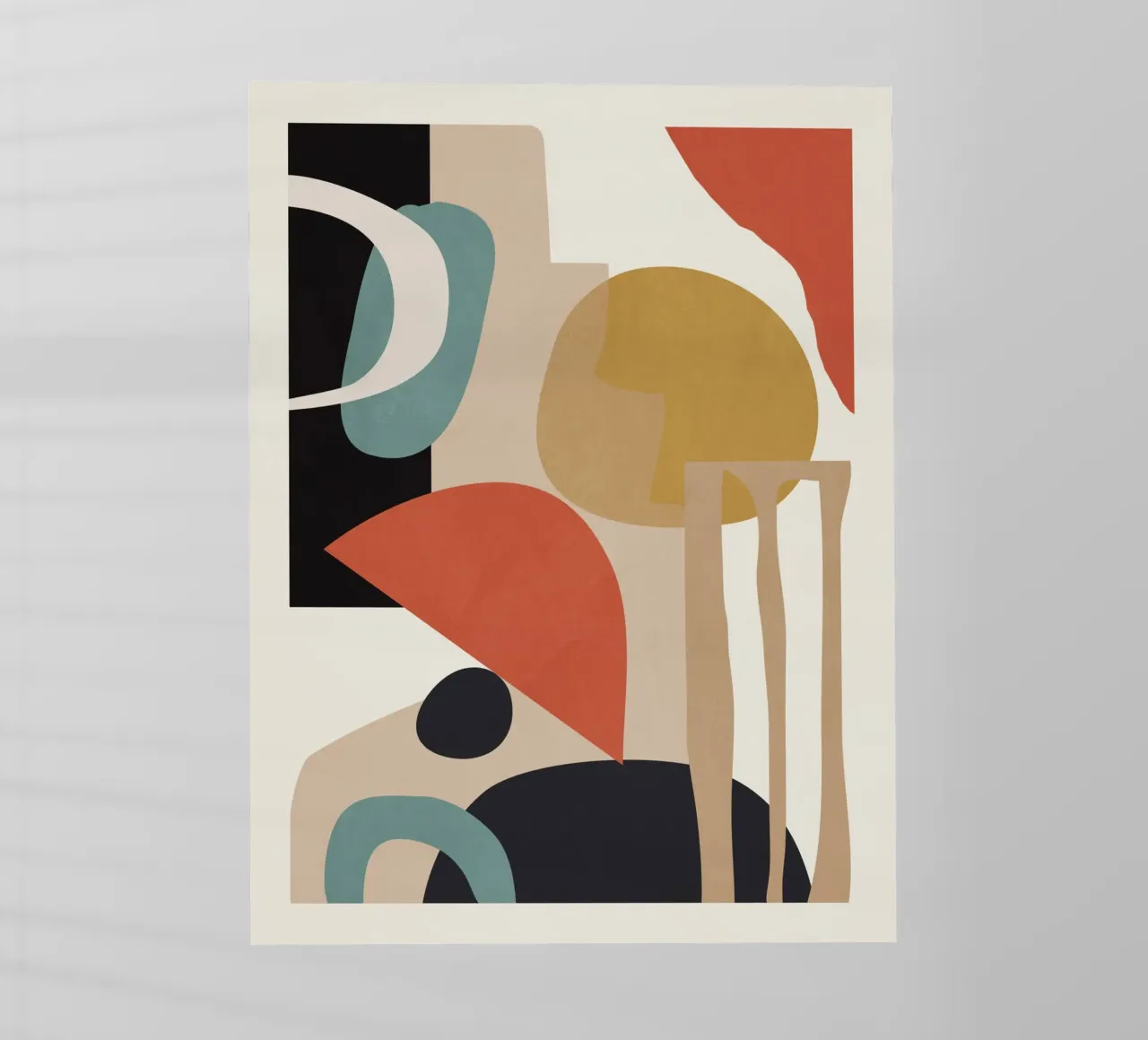 Composizione astratta pellicola backlit da M.A.Z.U.N.