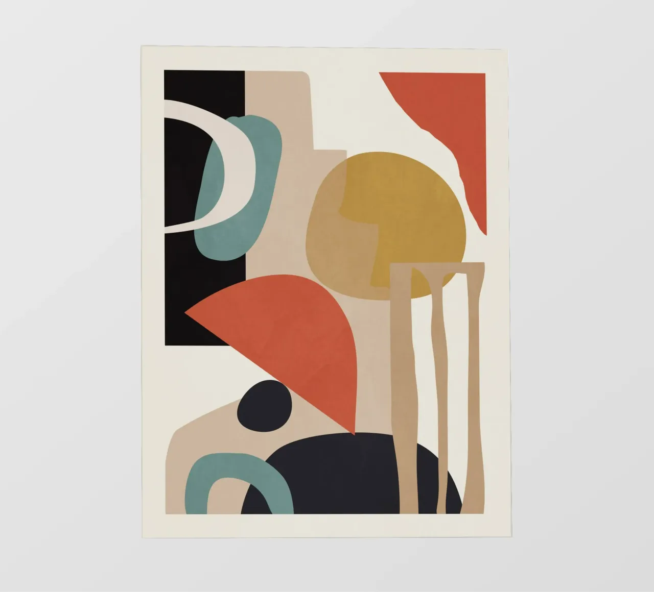 Abstracte samenstelling fotobehang van M.A.Z.U.N.