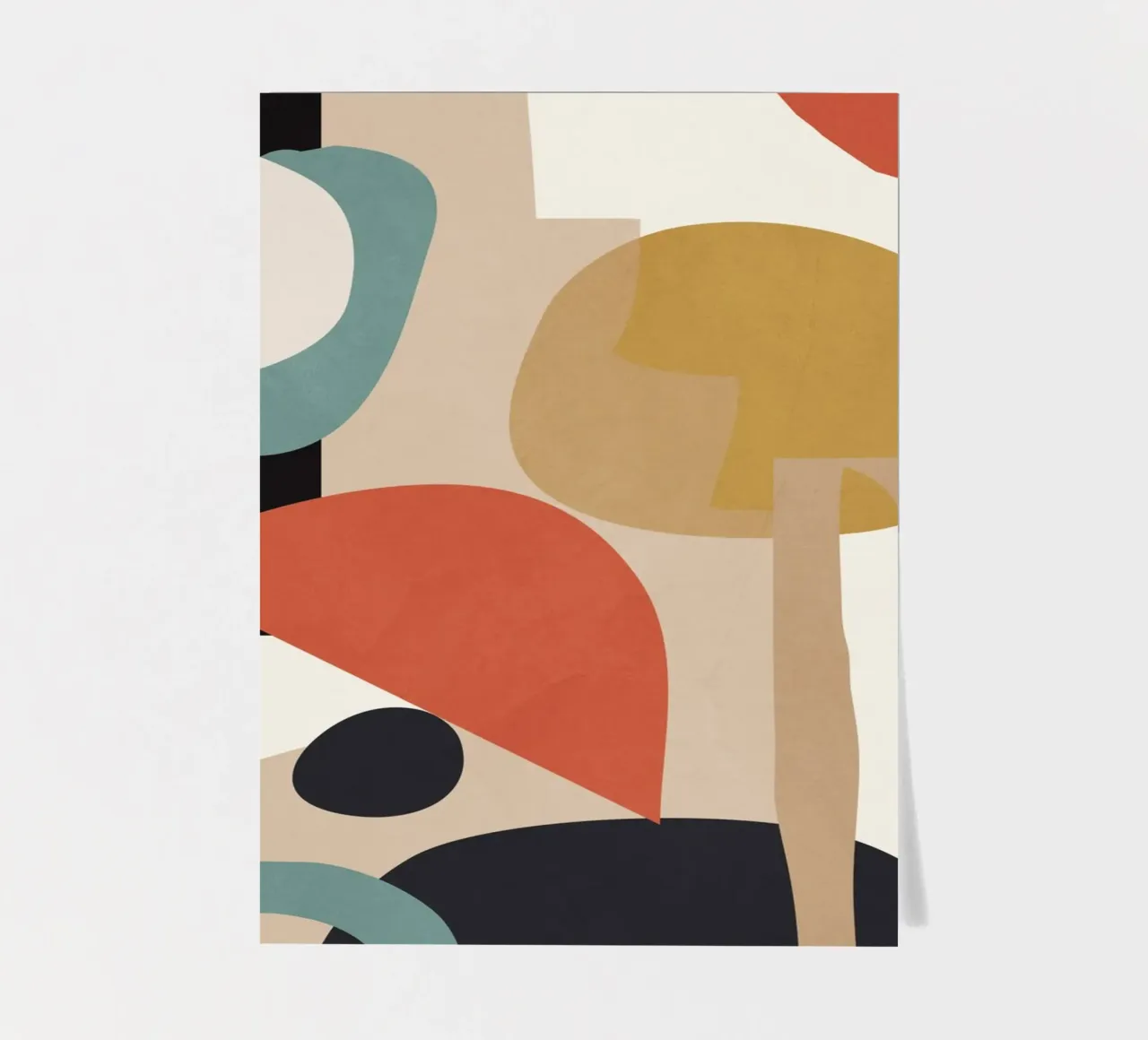 Abstract Composition sticker sheet by M.A.Z.U.N.