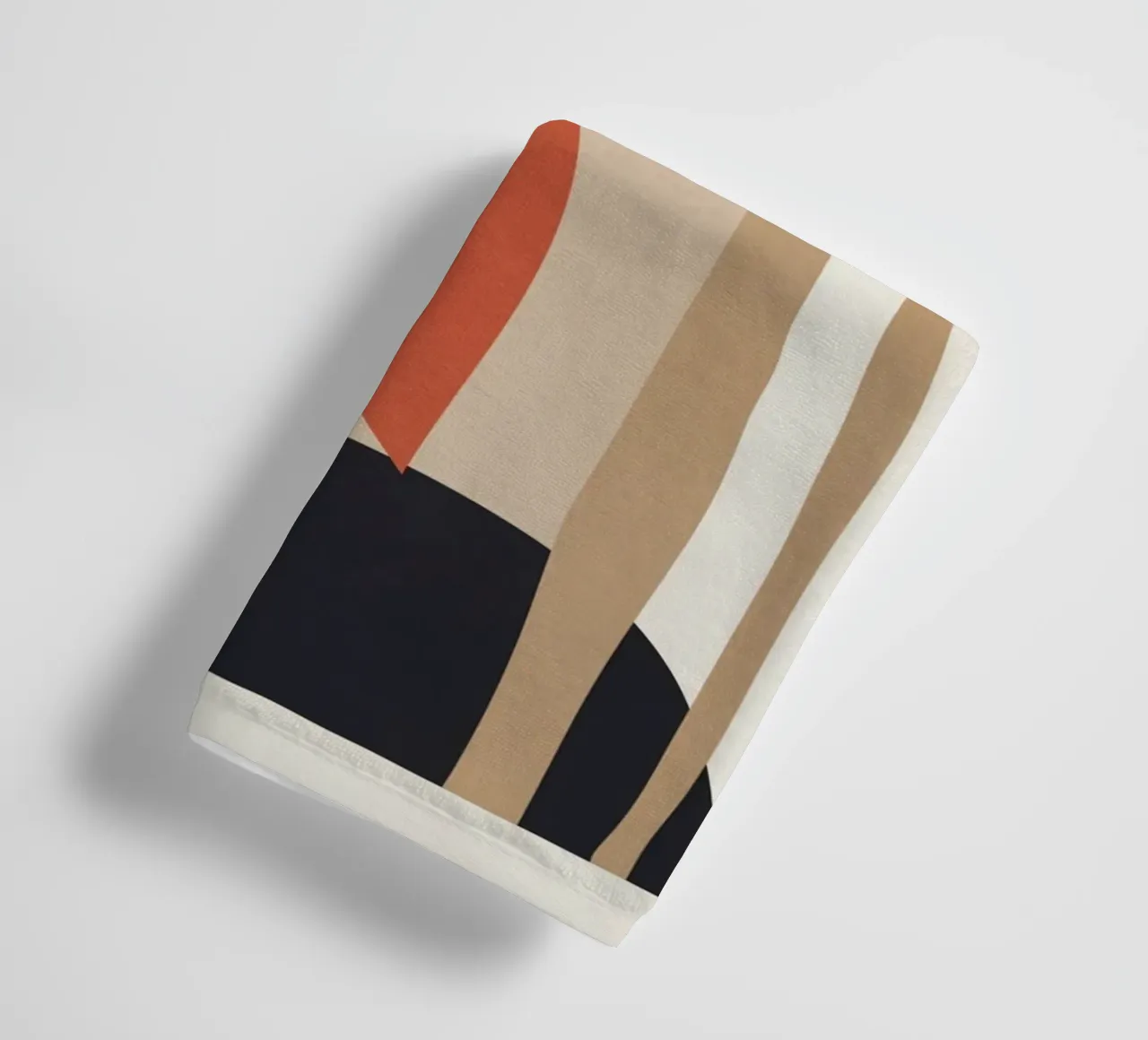 Abstract Composition towel by M.A.Z.U.N.