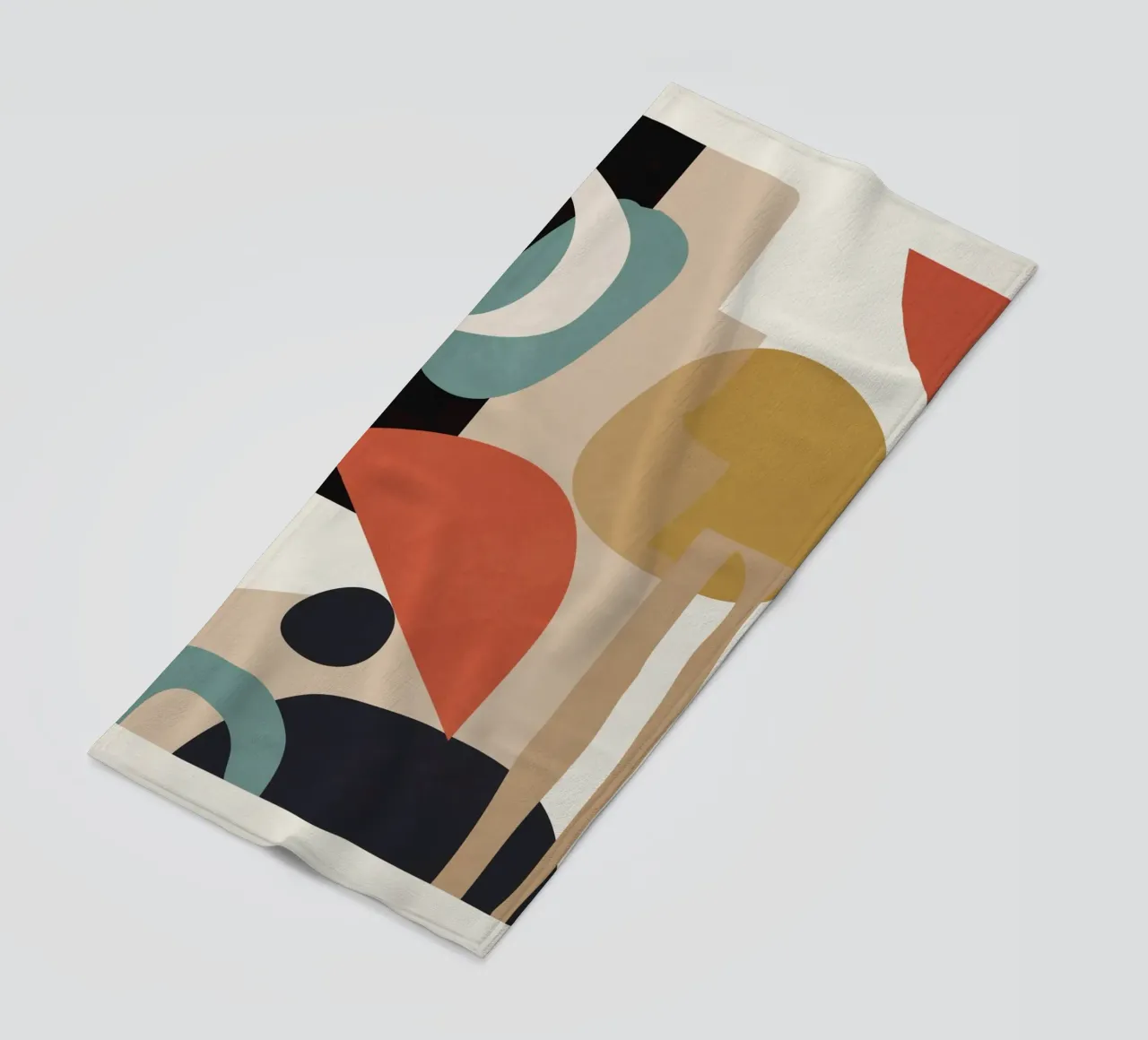 Composizione astratta telo mare da M.A.Z.U.N.