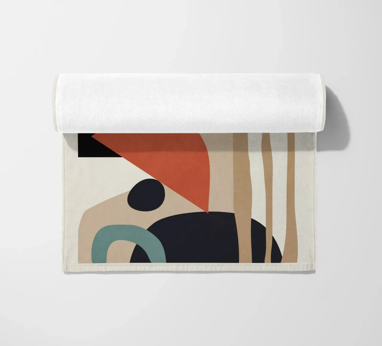 Composizione astratta telo mare da M.A.Z.U.N.