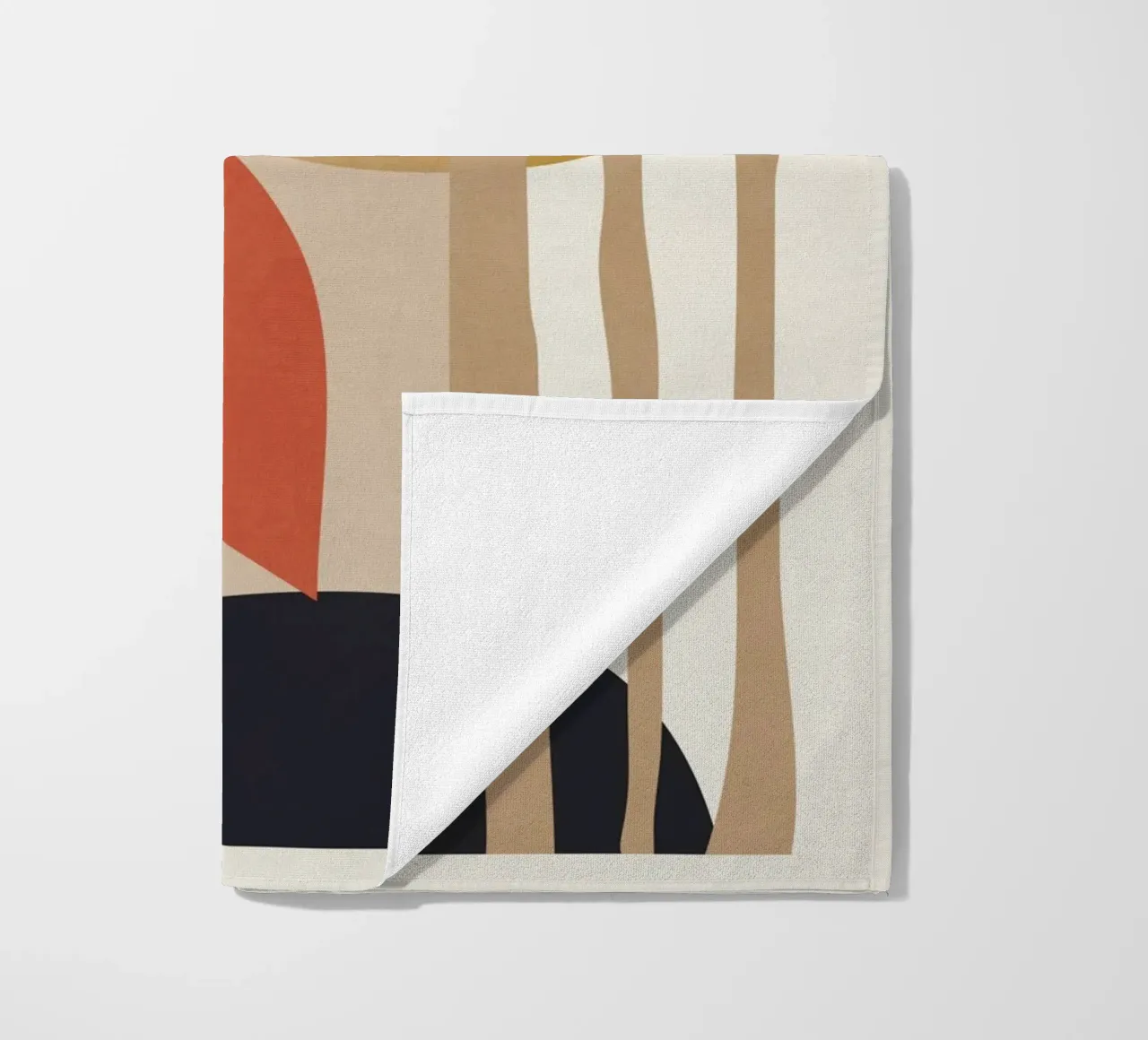 Composizione astratta telo mare da M.A.Z.U.N.