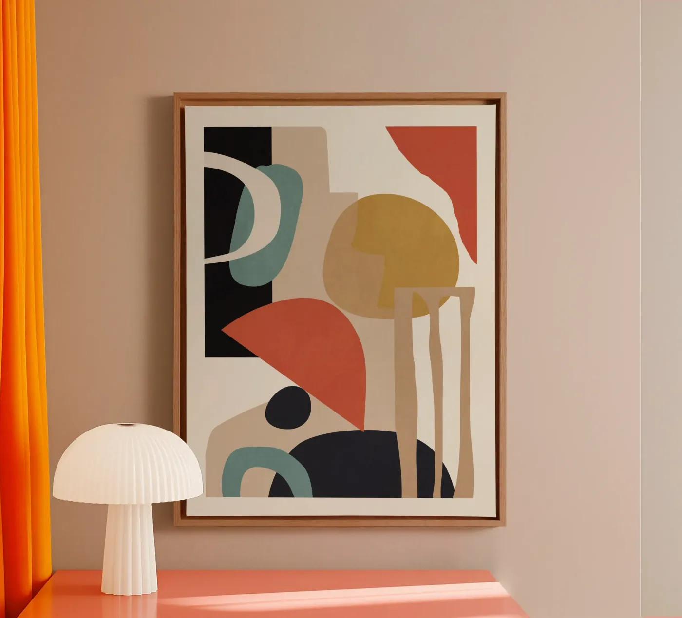 Composizione astratta tela da M.A.Z.U.N.