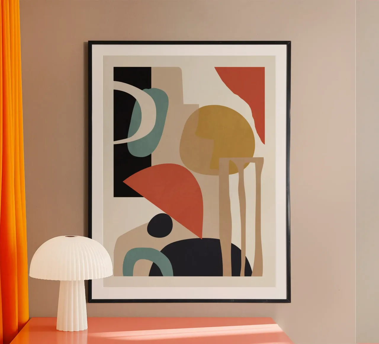 Abstract Composition poster by M.A.Z.U.N.