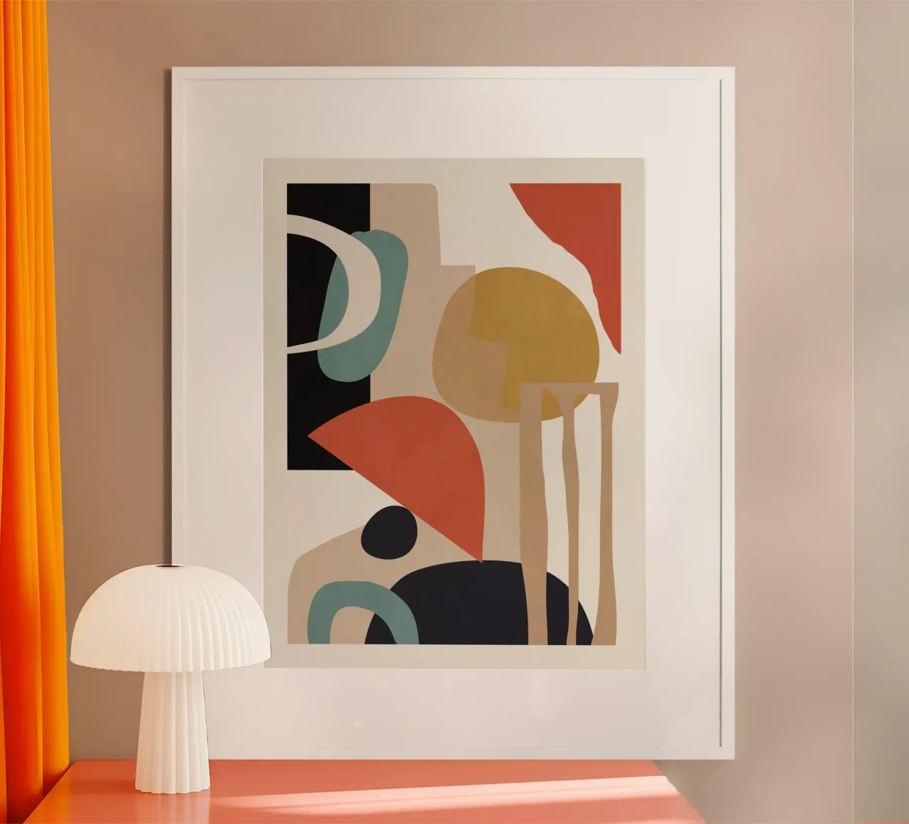 Abstract Composition poster by M.A.Z.U.N.