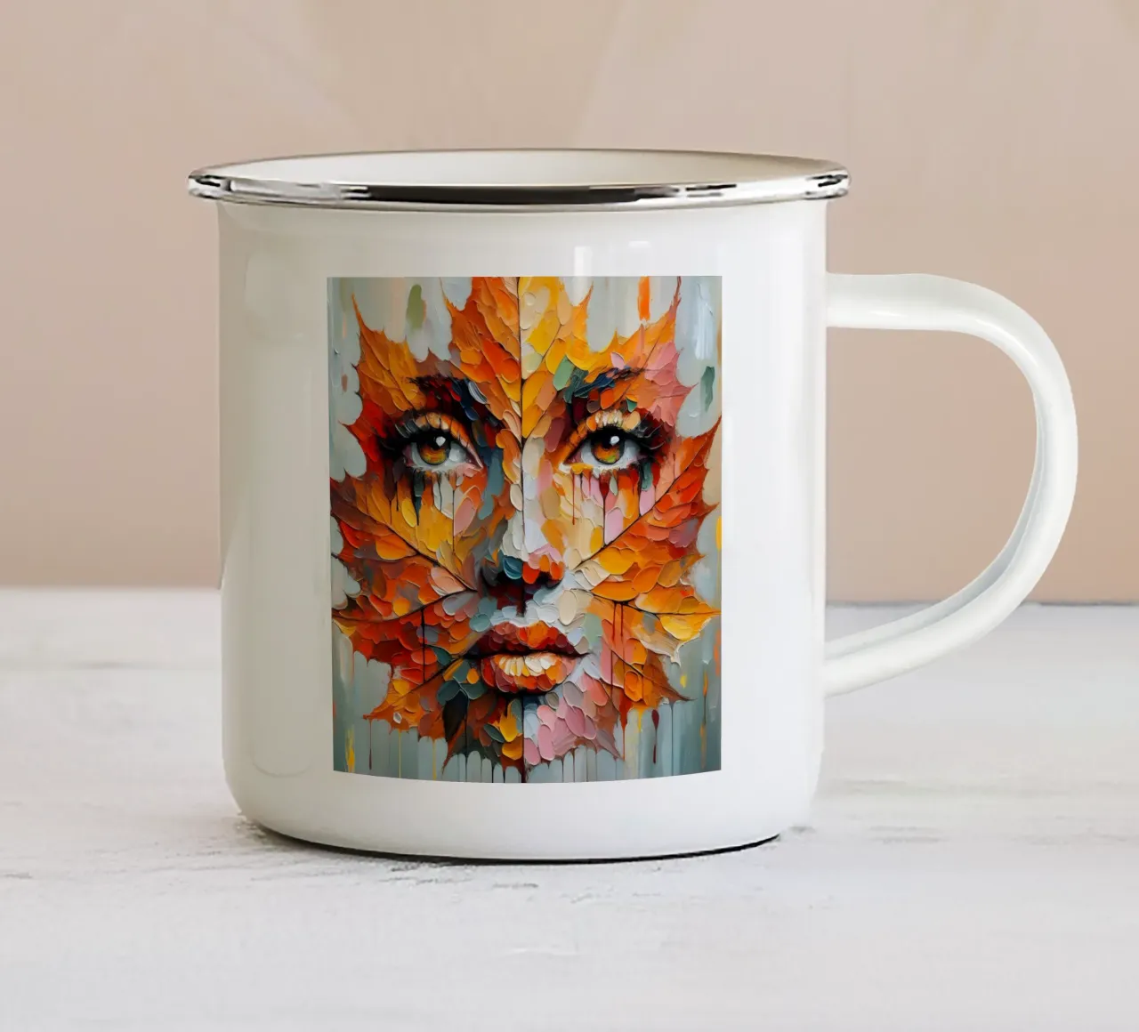 RUGGINE tazza in smalto da ARTOMATIC