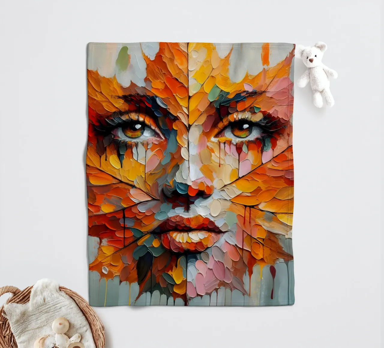 RUSTLE Fleecedecke von ARTOMATIC