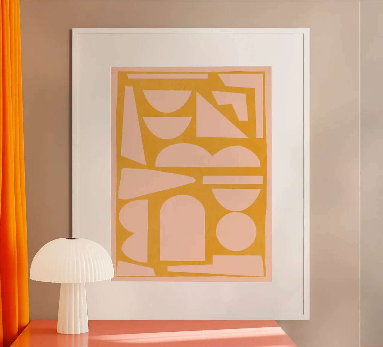 Forme in giallo poster da M.A.Z.U.N.