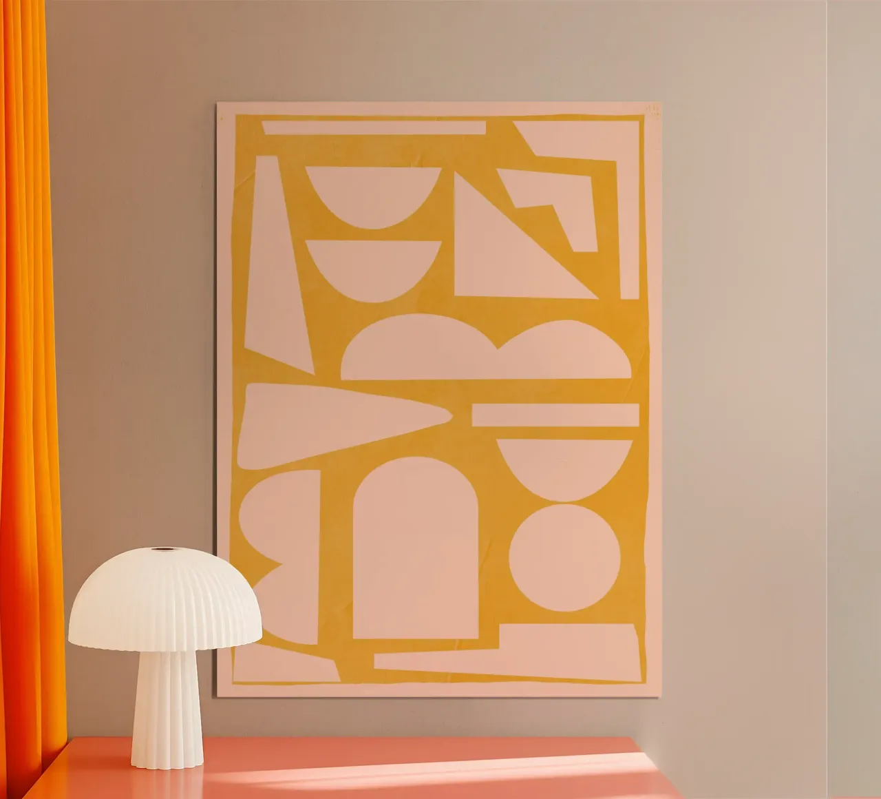 Forme in giallo poster da M.A.Z.U.N.