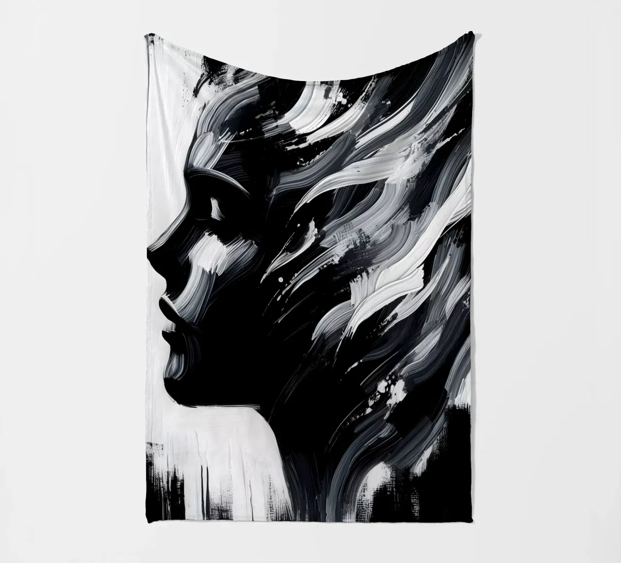 CONTENTMENT Fleecedecke von ARTOMATIC