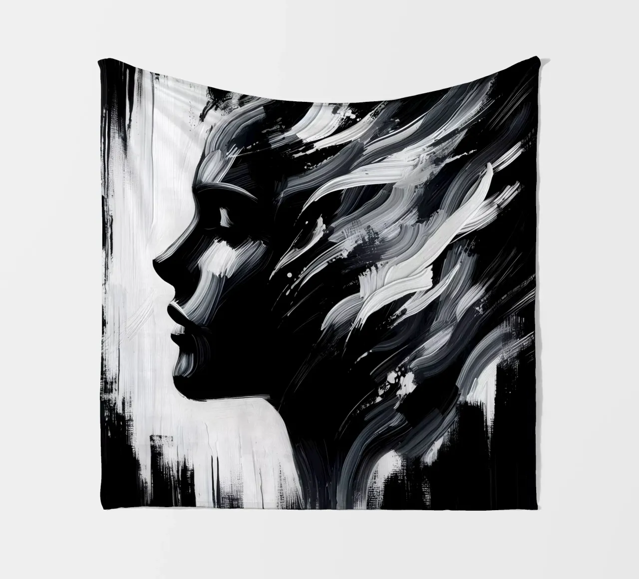 CONTENTMENT Fleecedecke von ARTOMATIC