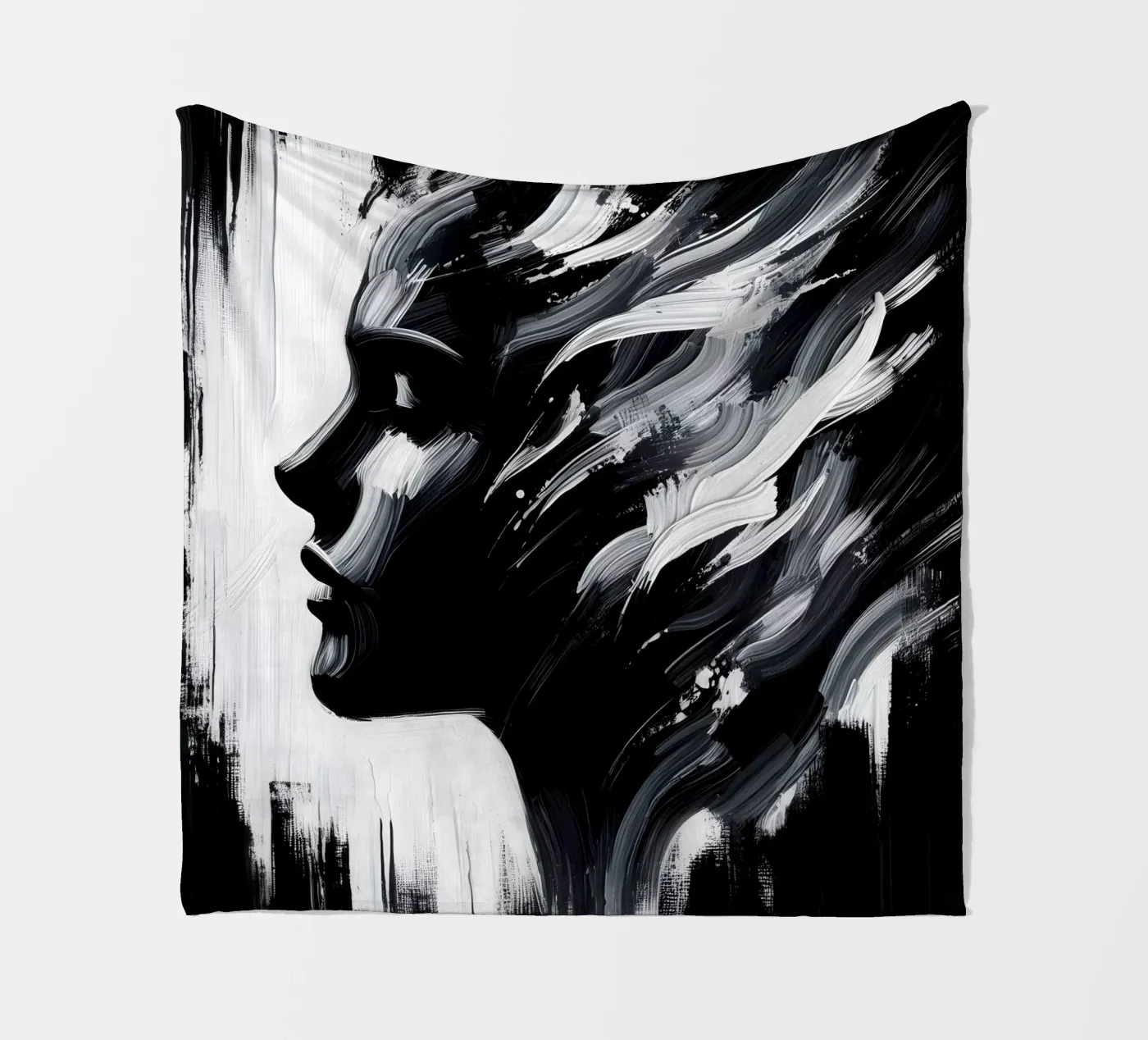CONTENTMENT Fleecedecke von ARTOMATIC