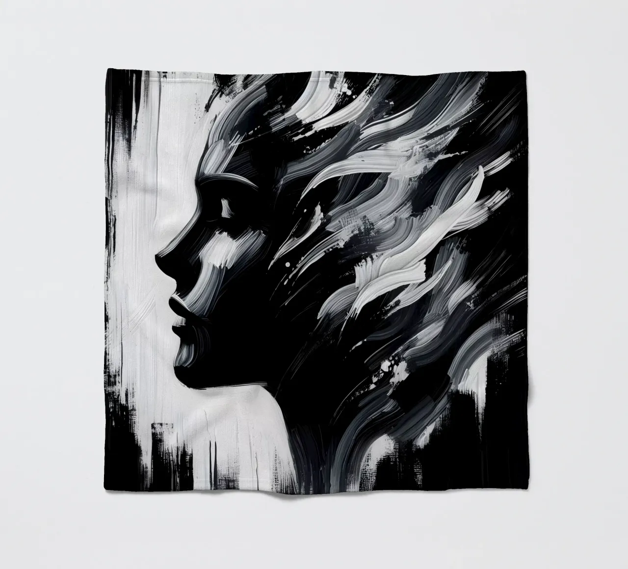 CONTENTMENT Fleecedecke von ARTOMATIC