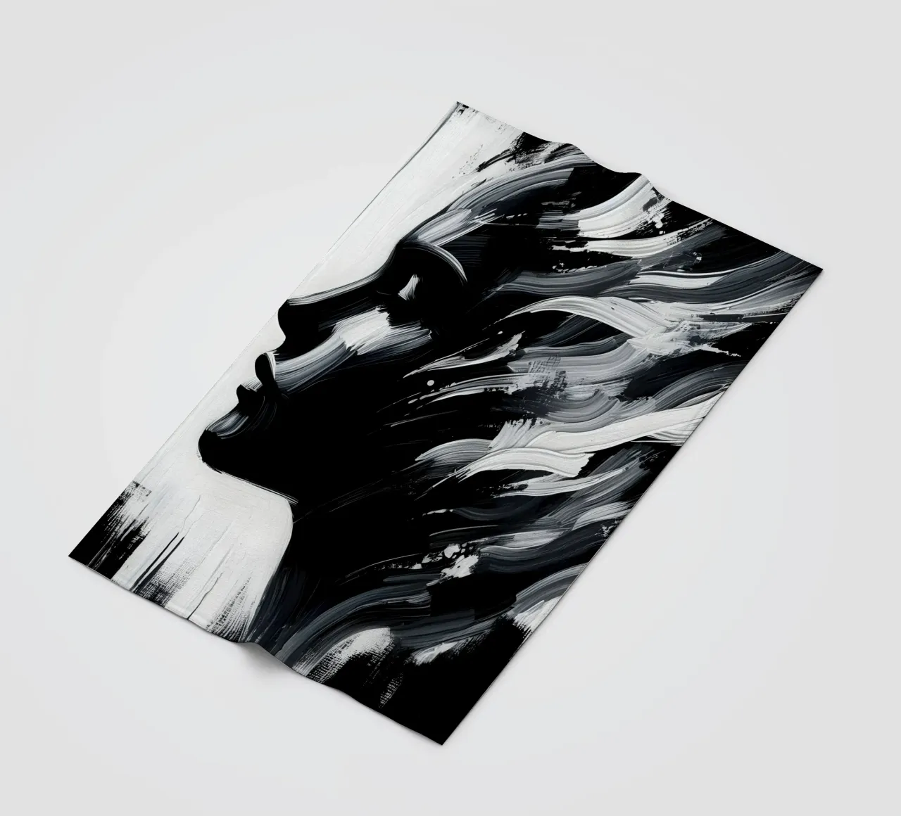 CONTENTMENT Fleecedecke von ARTOMATIC