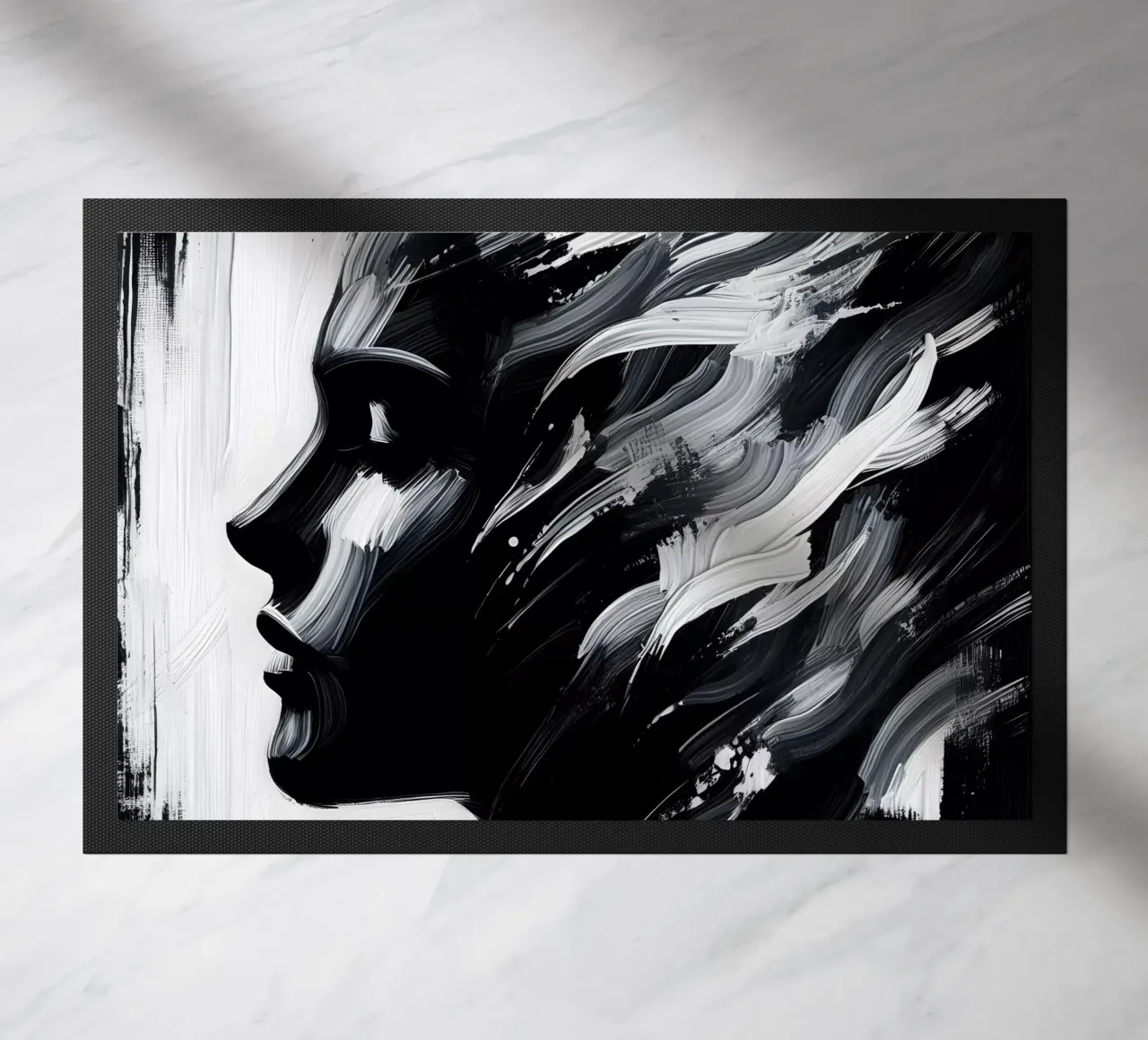 CONTENTMENT Fußmatte von ARTOMATIC