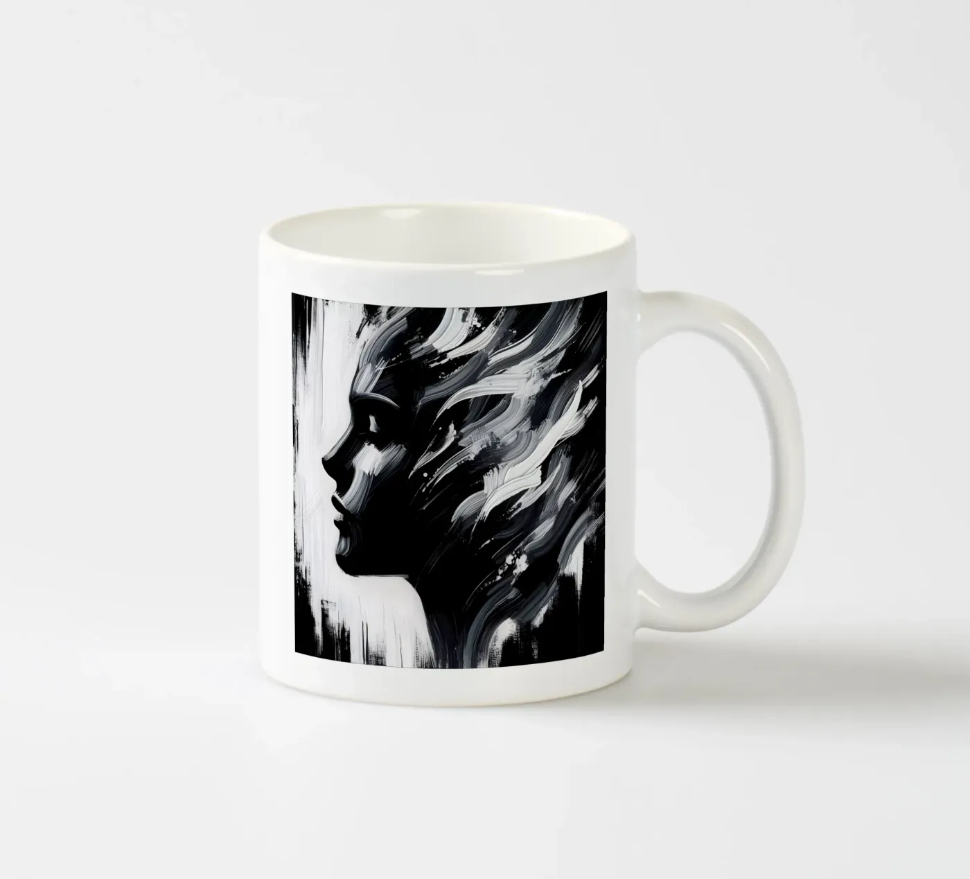 CONTENTMENT ceramic mug by ARTOMATIC