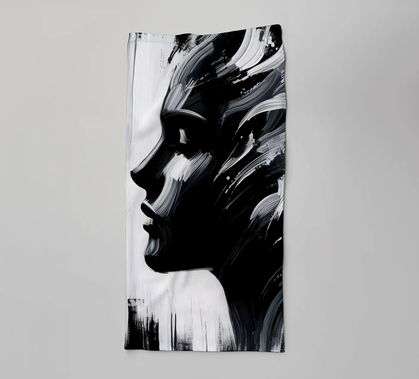 CONTENTMENT Handtuch von ARTOMATIC