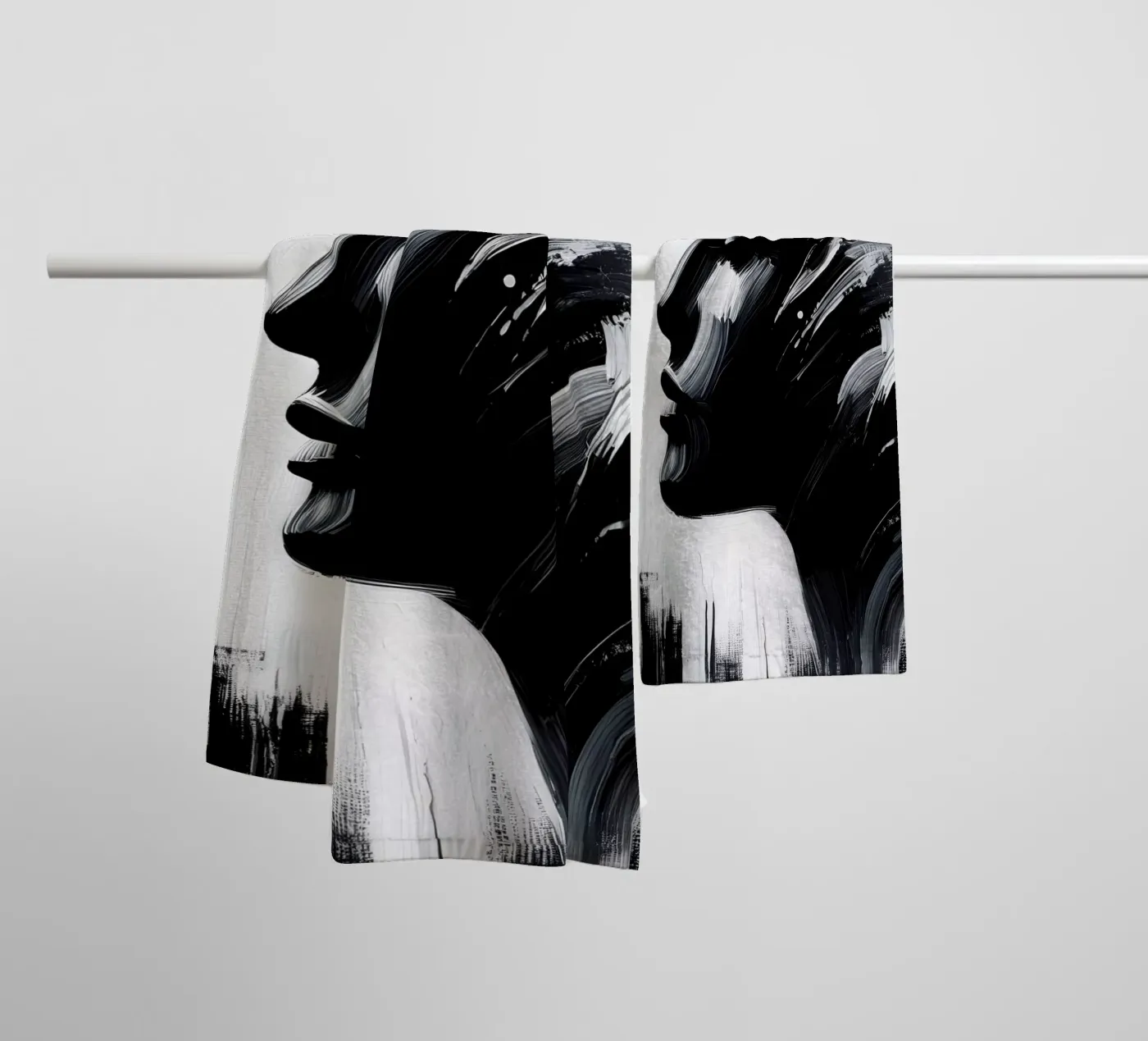 CONTENTMENT Handtuch von ARTOMATIC