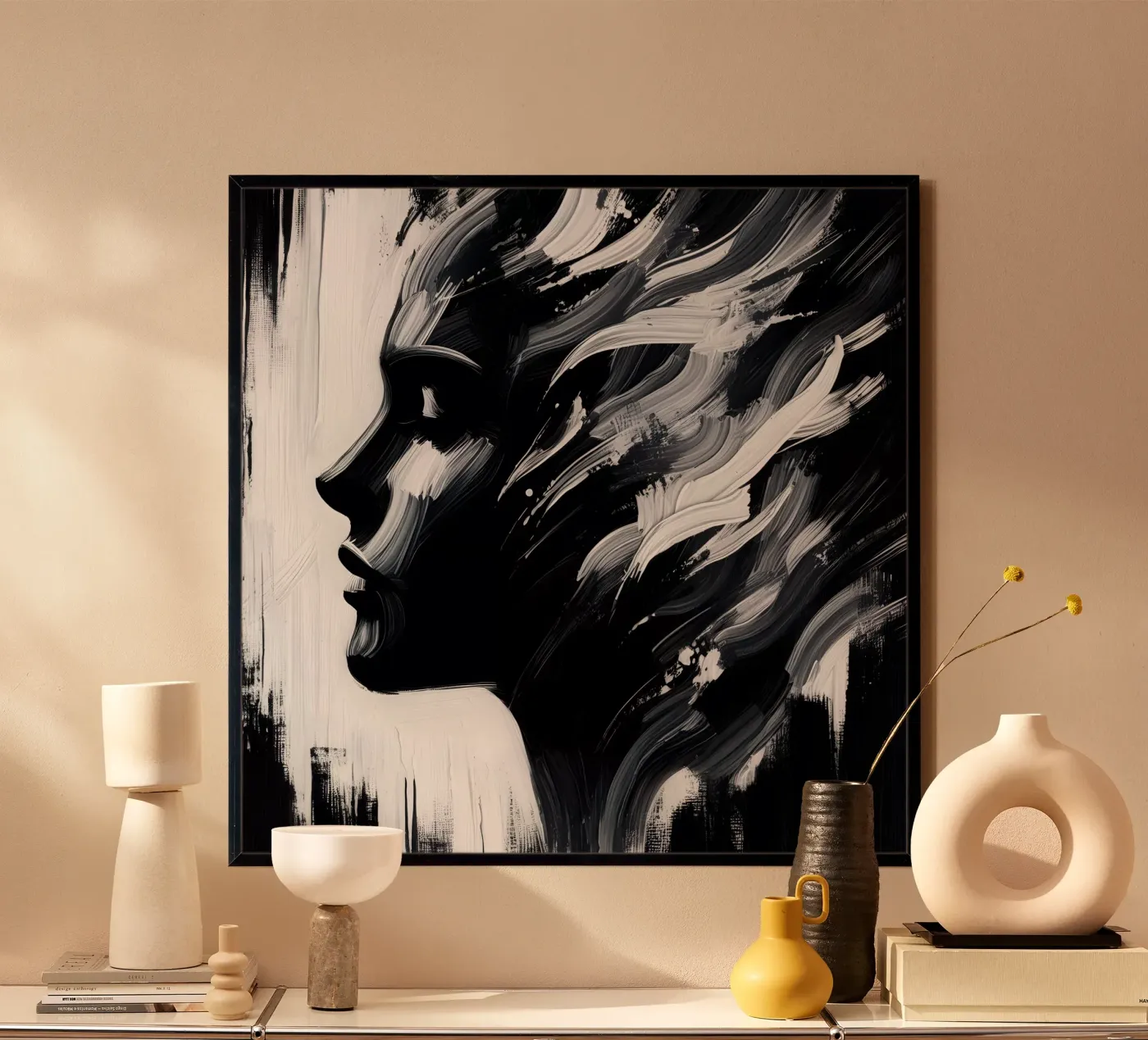 CONTENTMENT poster by ARTOMATIC