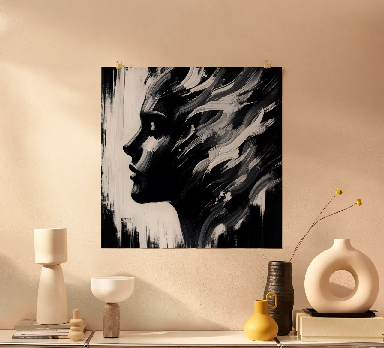 CONTENTMENT poster by ARTOMATIC